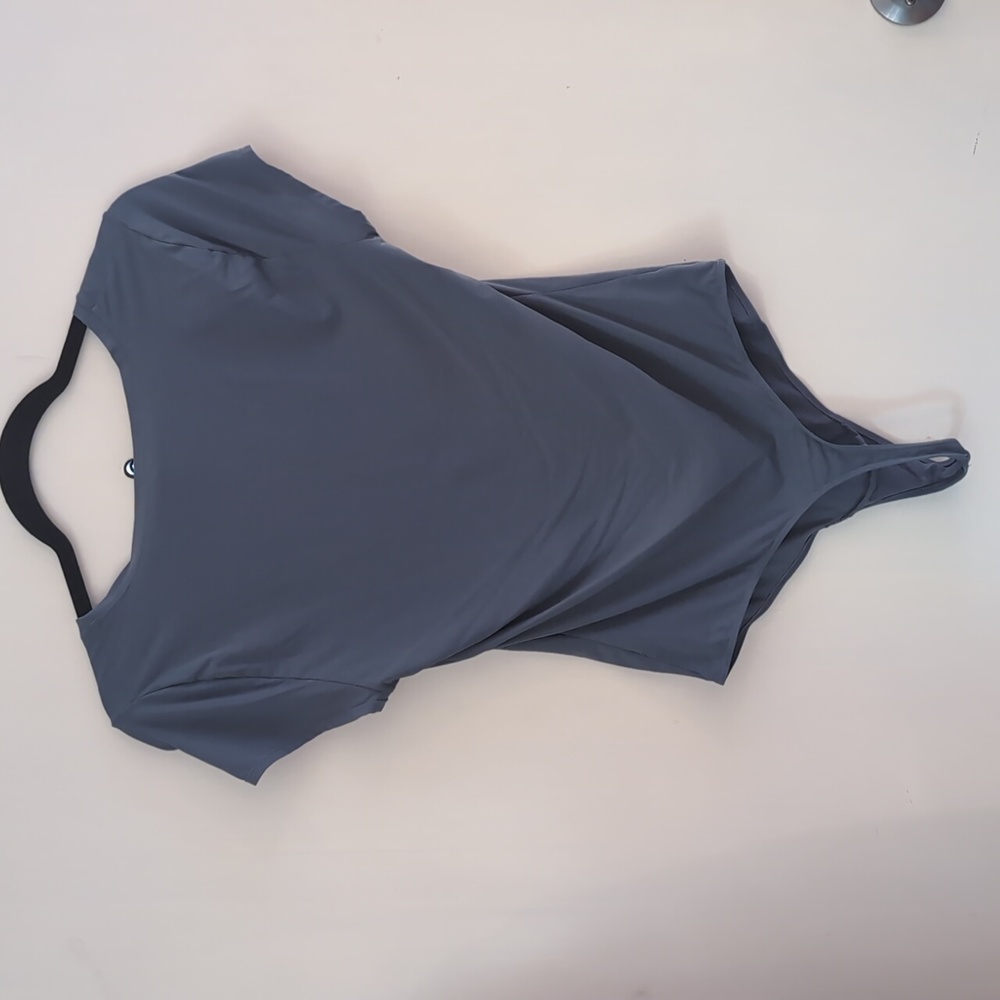 Parade Square/Scoop Bodysuit - Gray - Picture 4 of 4